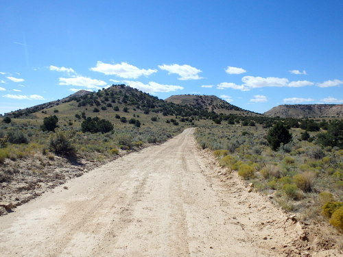 GDMBR: At the base of hills, mesas, or mountains the road was always firm.